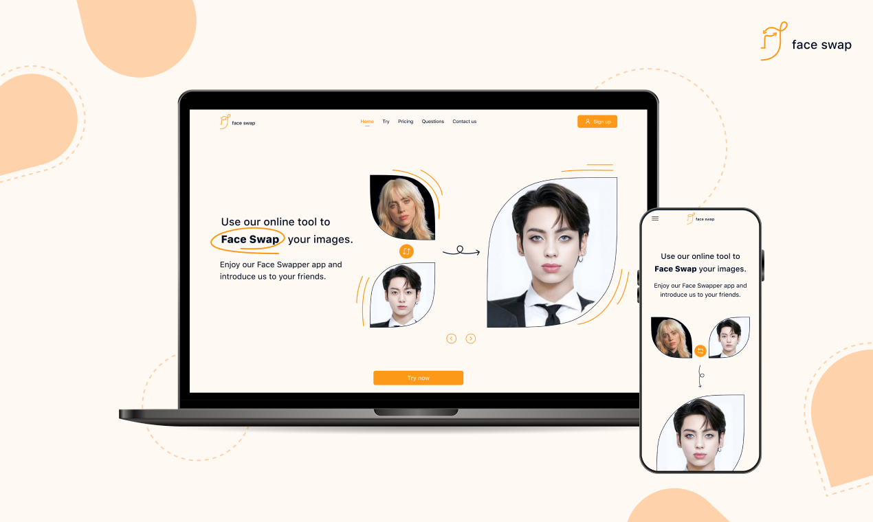 face swapper online media 2