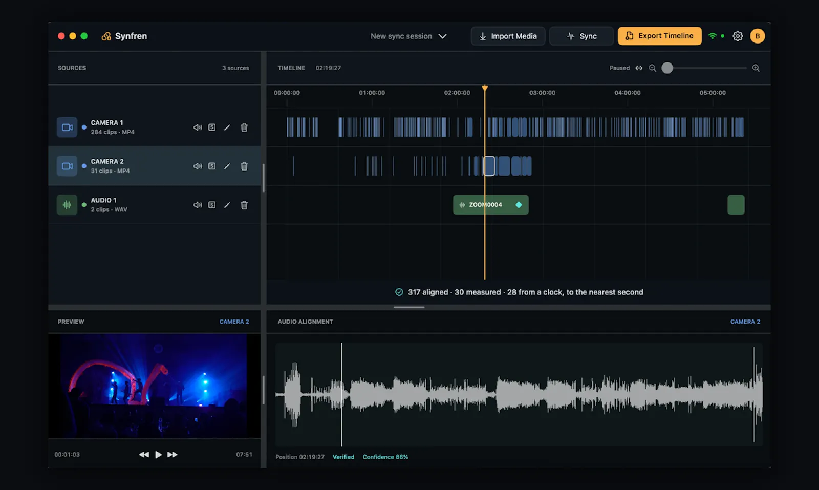 Synfren screenshot 2