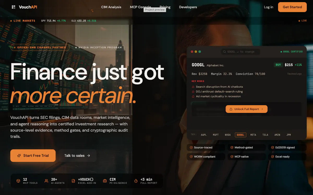 Vouch API