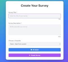 Feedback Survey gallery image