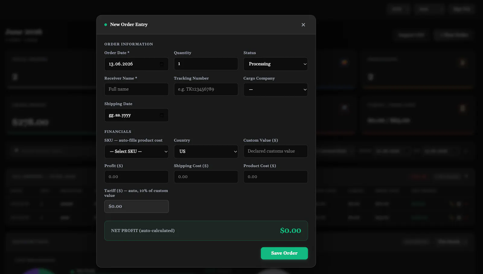 SellerScope — Order Management Dashboard screenshot 6