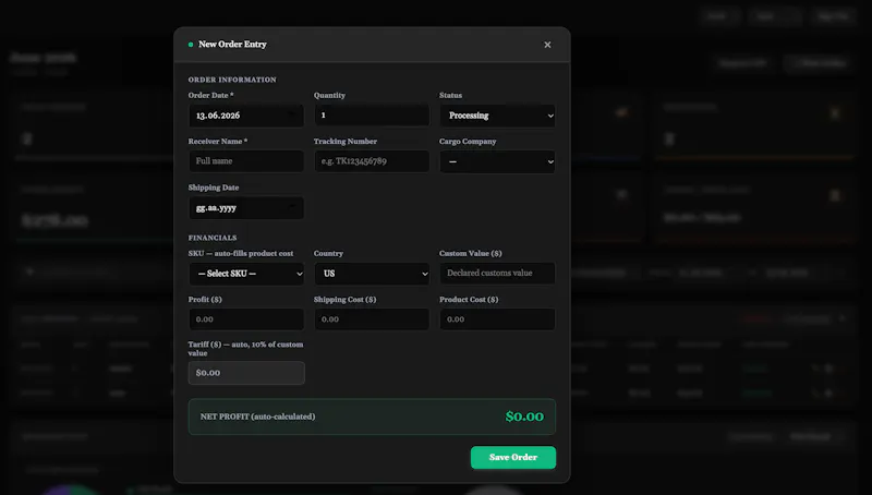 SellerScope — Order Management Dashboard screenshot 6