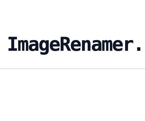 ImageRenamer