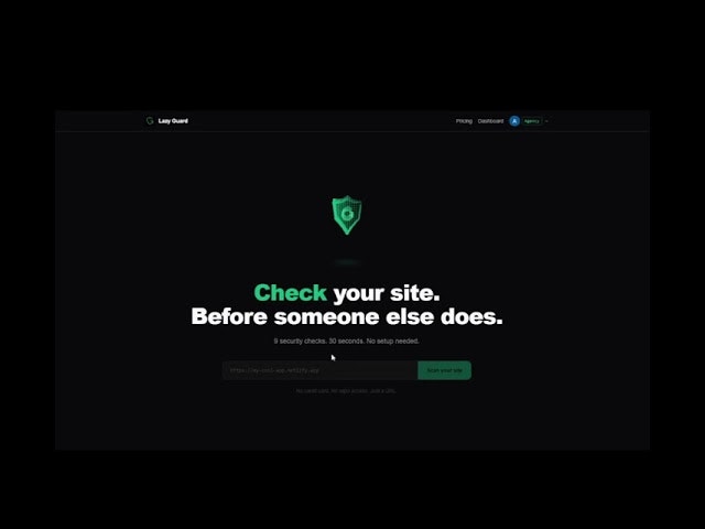 Lazy Guard - Simple Website Security gallery image