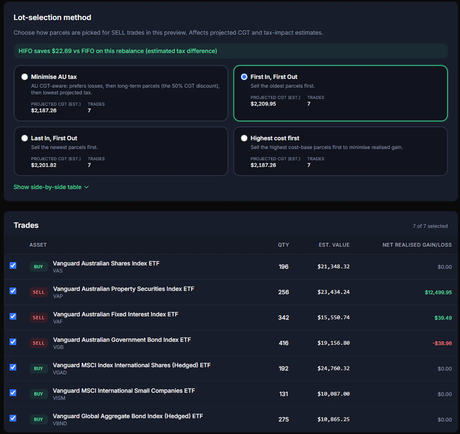 Crowdfolio screenshot 3