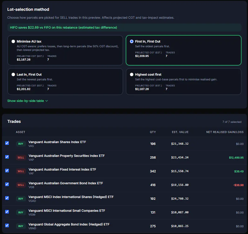 Crowdfolio screenshot 3