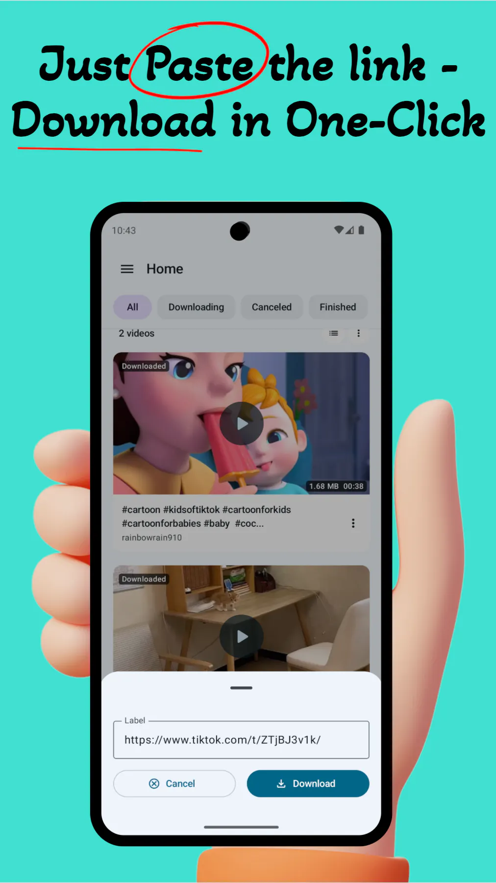 ClipDown – Video Downloader App gallery image