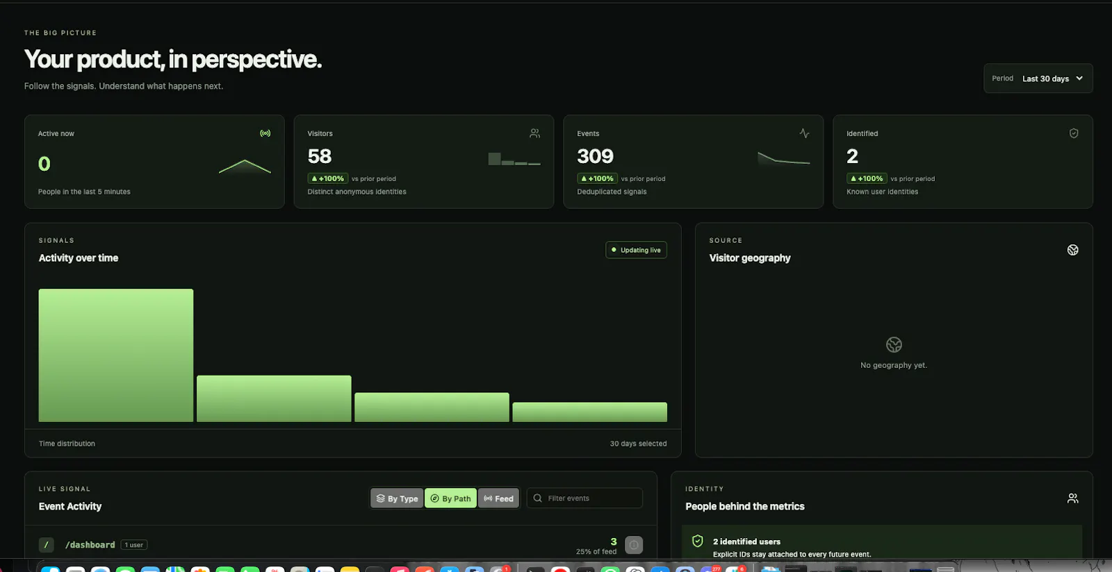 MetricTrail screenshot 1