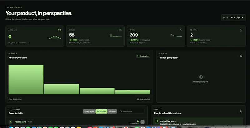 MetricTrail screenshot 1