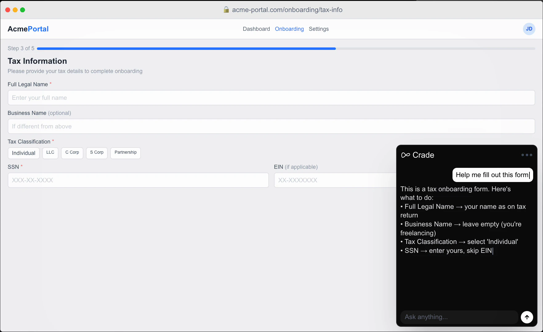 Crade AI screenshot 4