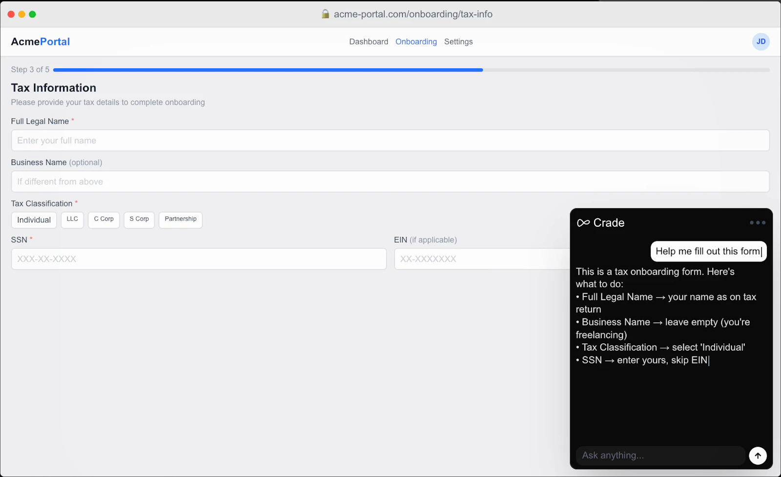 Crade AI screenshot 4