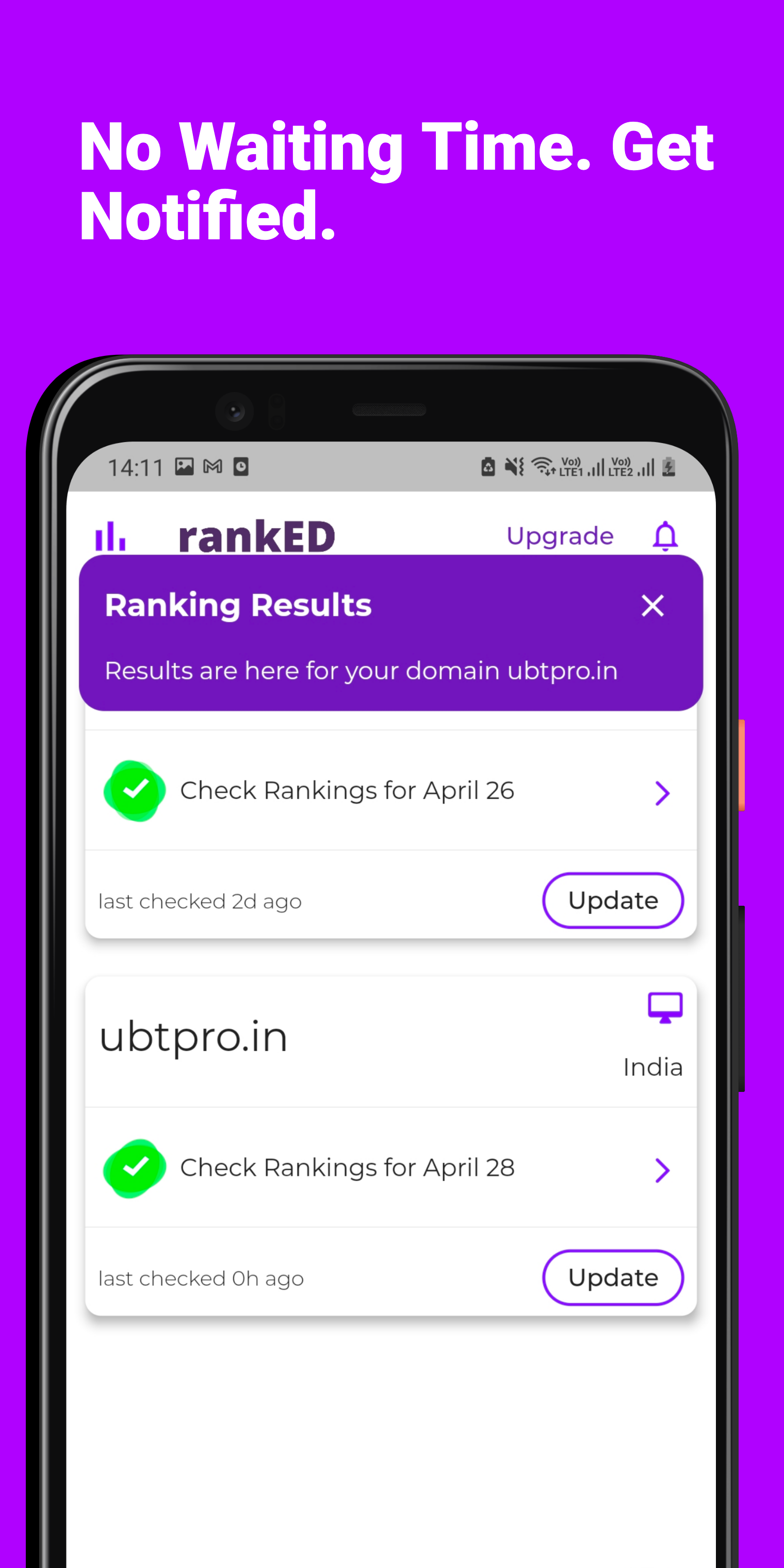 ranKED - SEO Rank Tracker gallery image