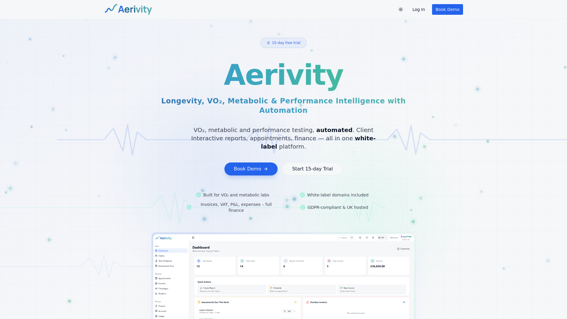 Aerivity - Longevity & Performance Intel gallery image