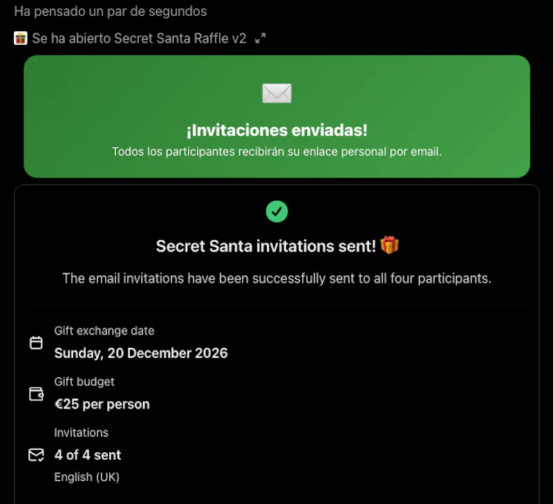 Secret Santa Raffle MCP screenshot 5