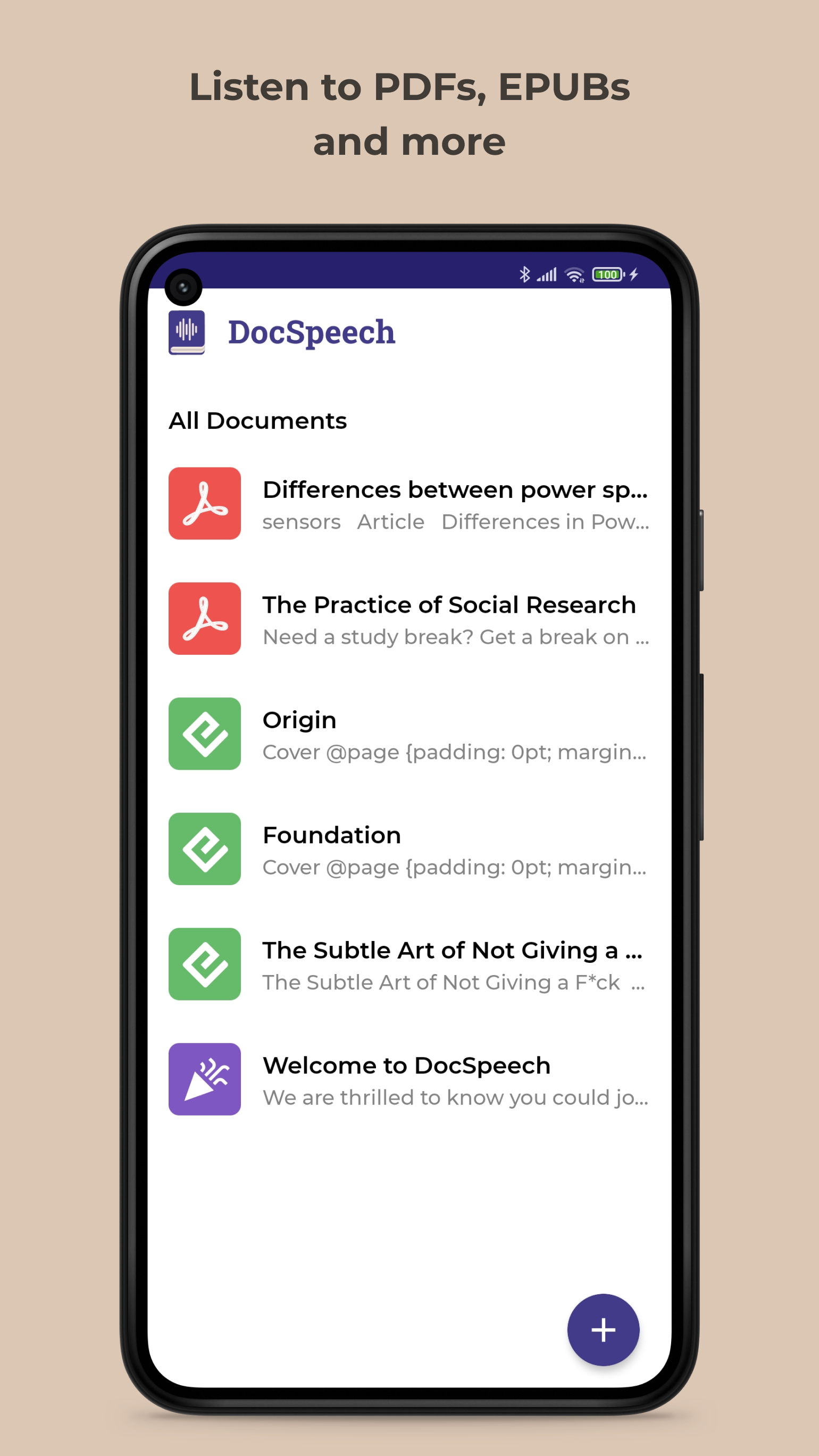 DocSpeech - AI Reading Assistant TTS gallery image