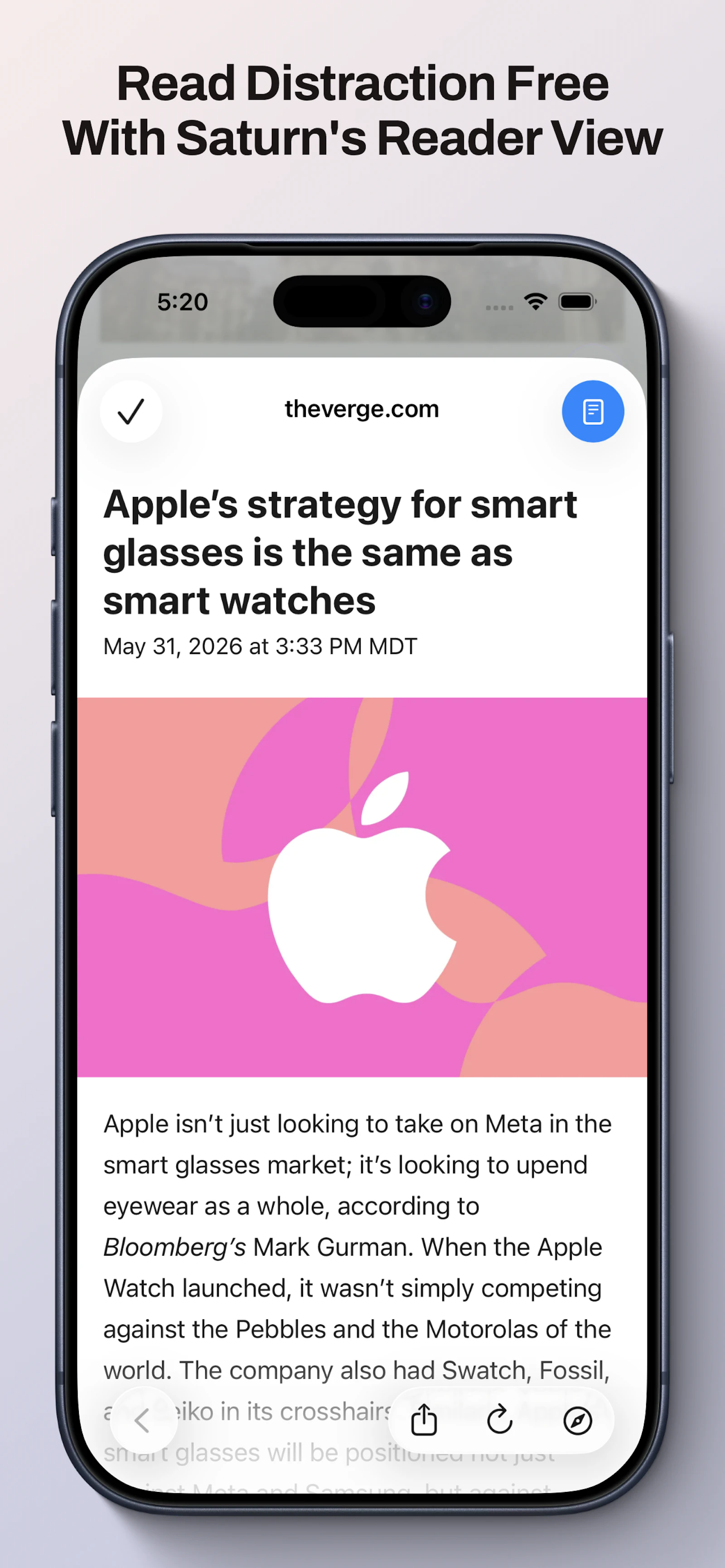 Saturn — RSS Reader  screenshot 3