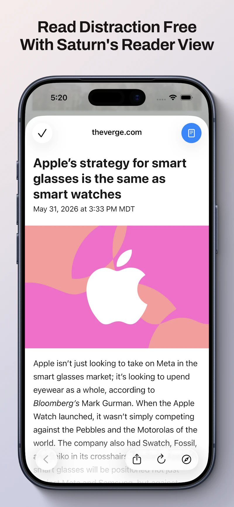 Saturn — RSS Reader  screenshot 3