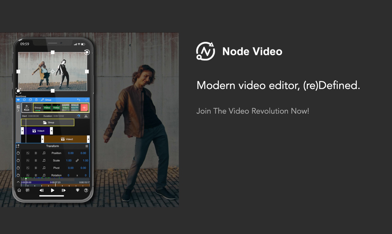 Node Video Most powerful video editing app ever Product Hunt