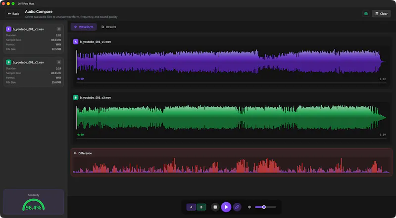 Diff Pro Max - File Compare screenshot 8