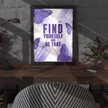 ''Find Yourself and Be That'' Poster gallery image