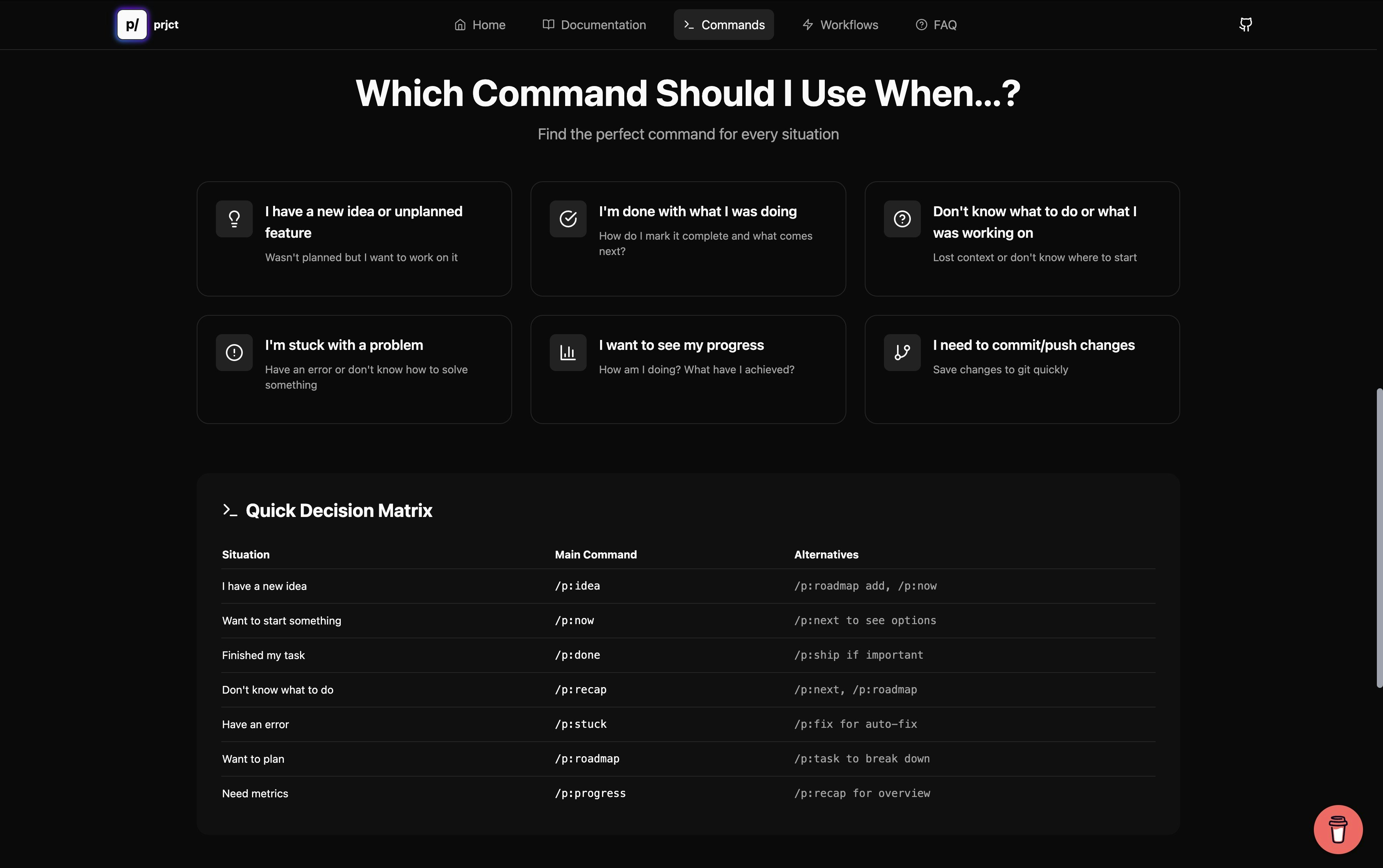 Média PRJCT / CLI - Couche de CLI locale qui transforme le chat en tâches idiots 3
