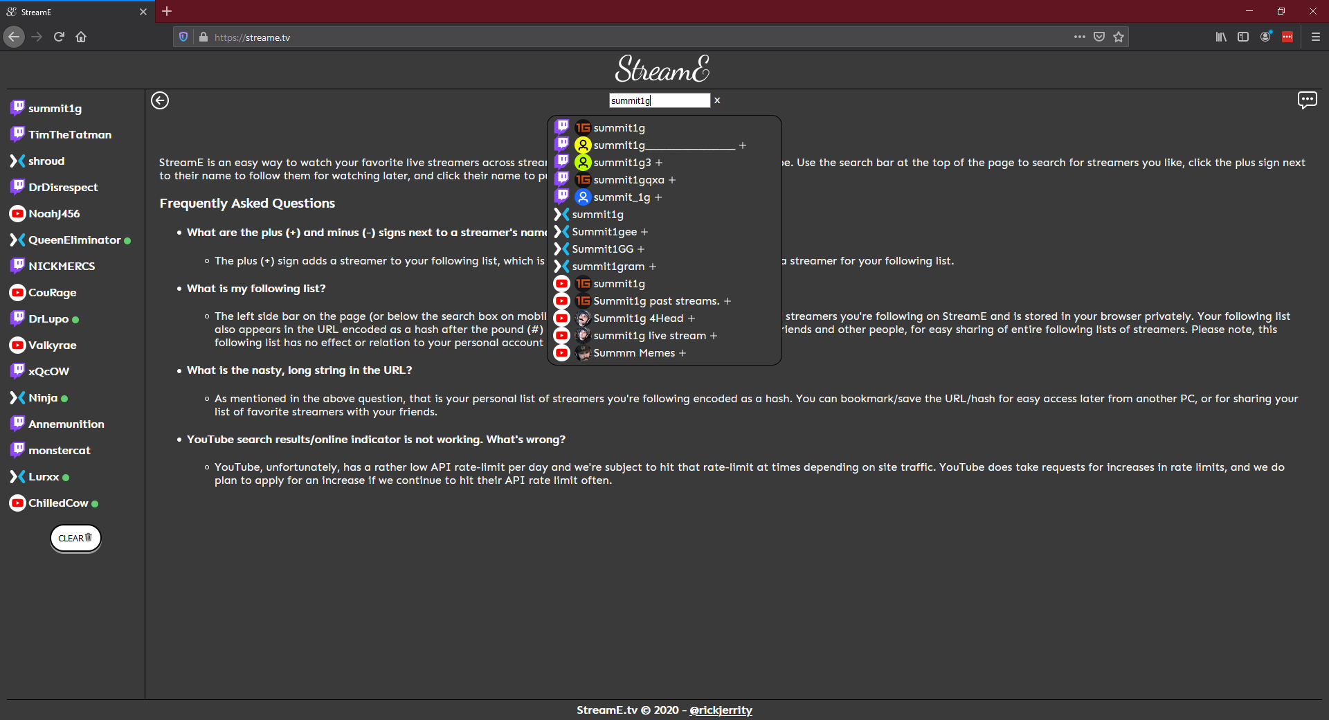 StreamE gallery image