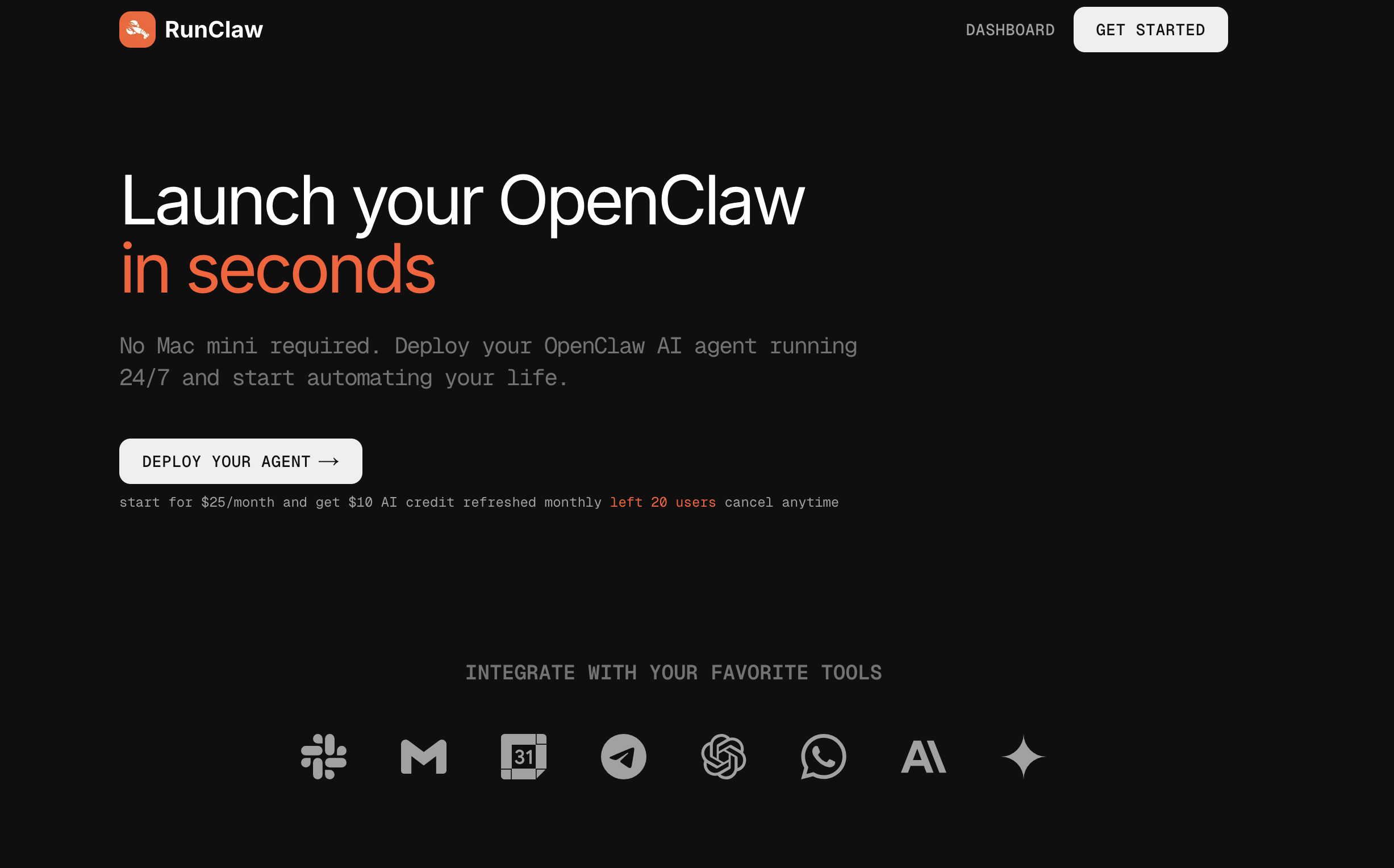RunClaw gallery image