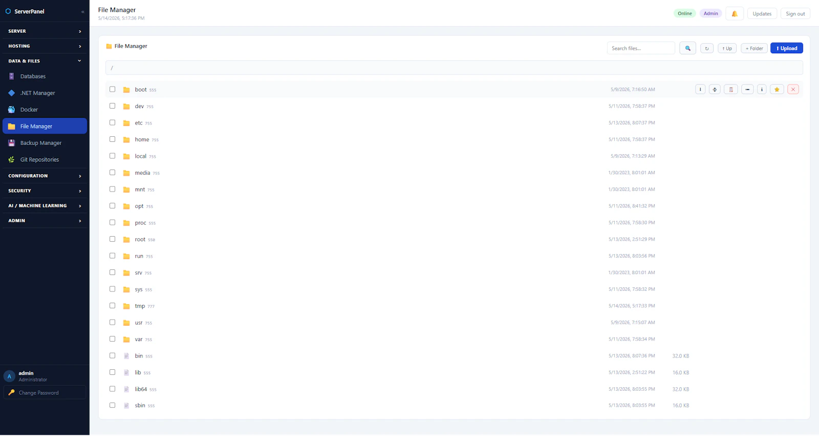 Nettpanel — Linux Server Management screenshot 4