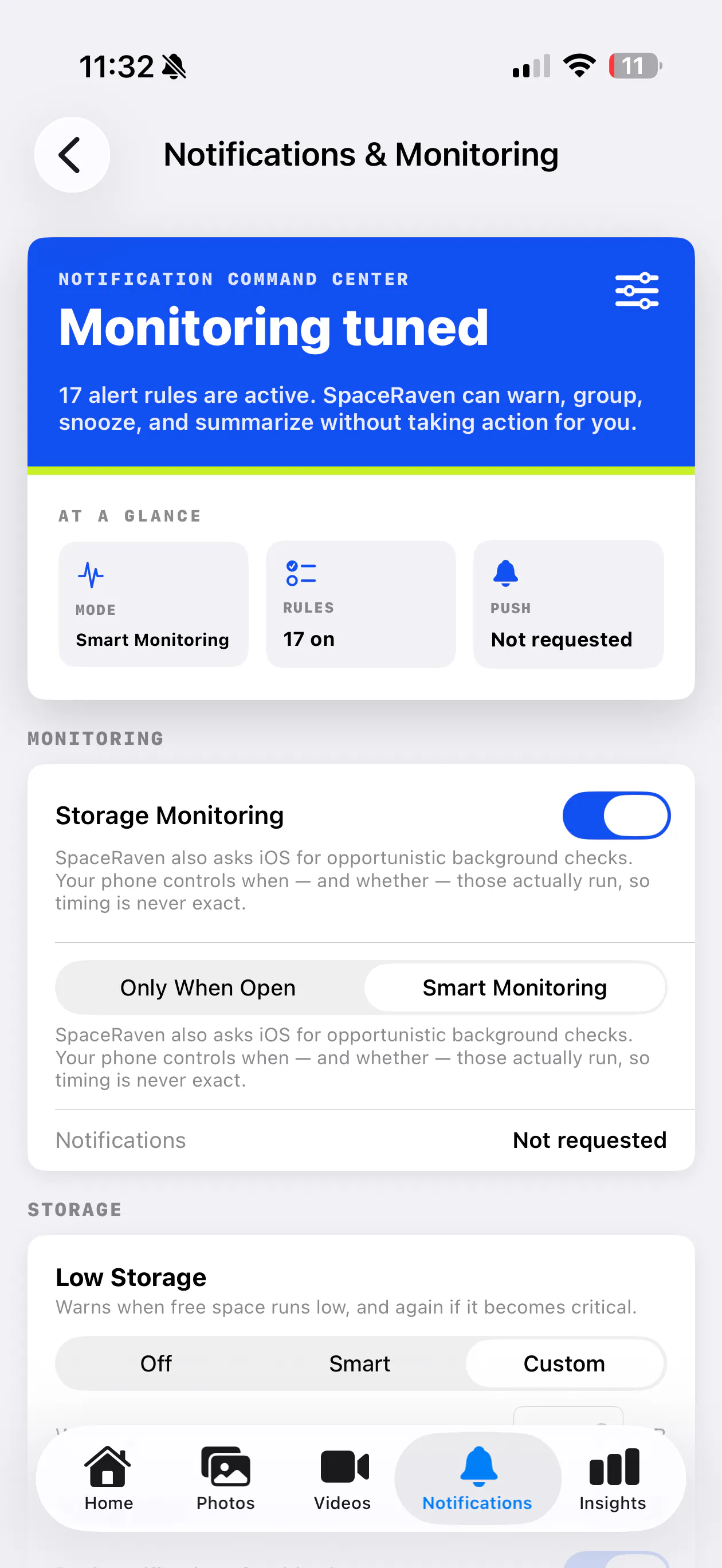 SpaceRaven: Storage Cleaner gallery image