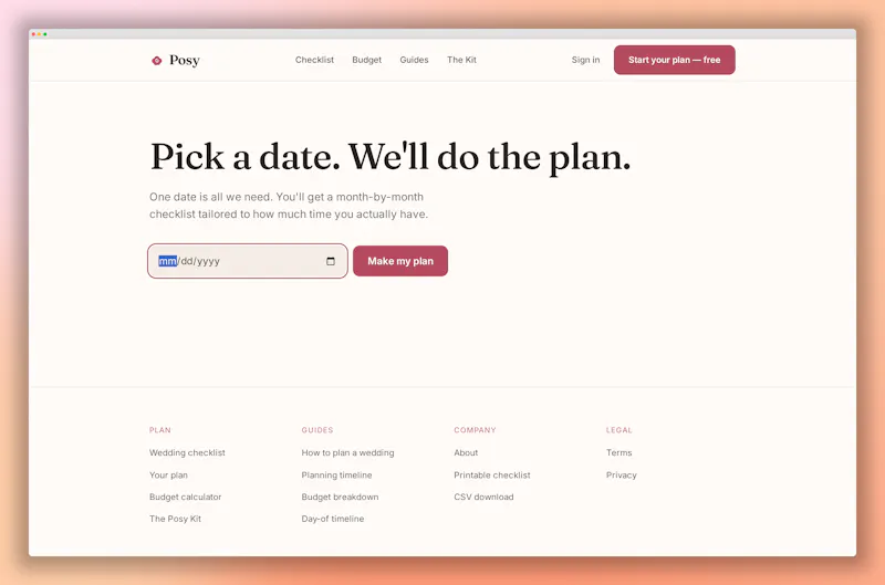 Posy screenshot 2