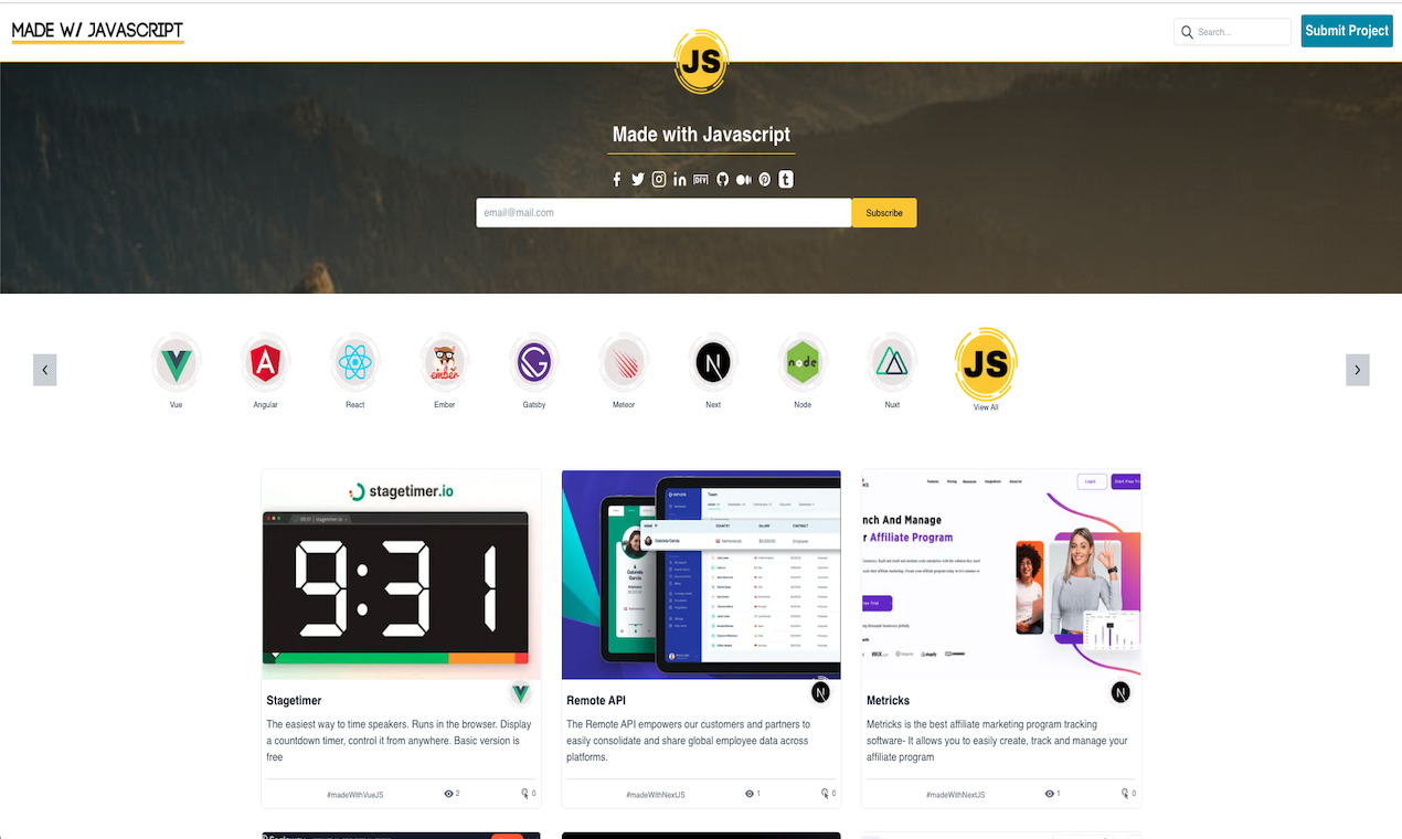 Taily - Una próxima plantilla de blog JS Tailwind - Taily es una simple plantilla de blog CSS CSS para el próximo JS para el próximo media 2