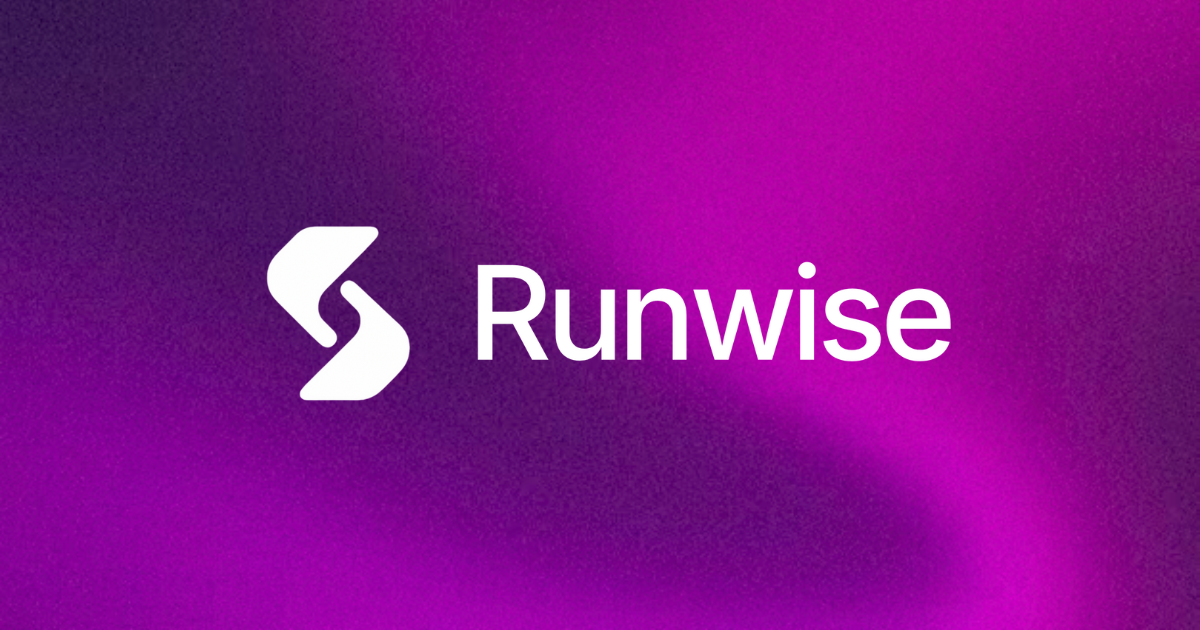 Runwise - Main product screenshot demonstrating key features and user interface