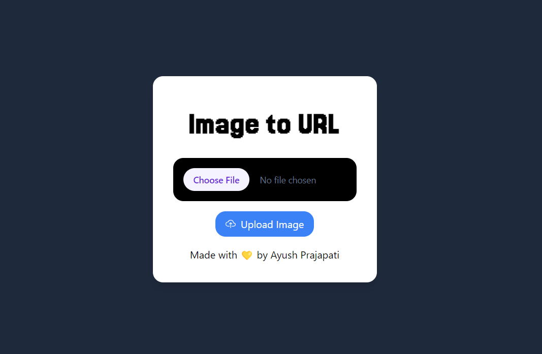 Image to URL