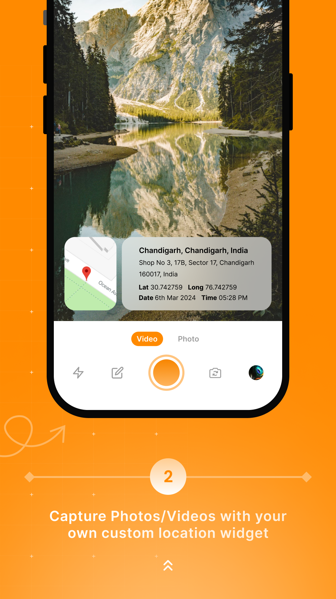 Caméra GPS - Geocam media 5