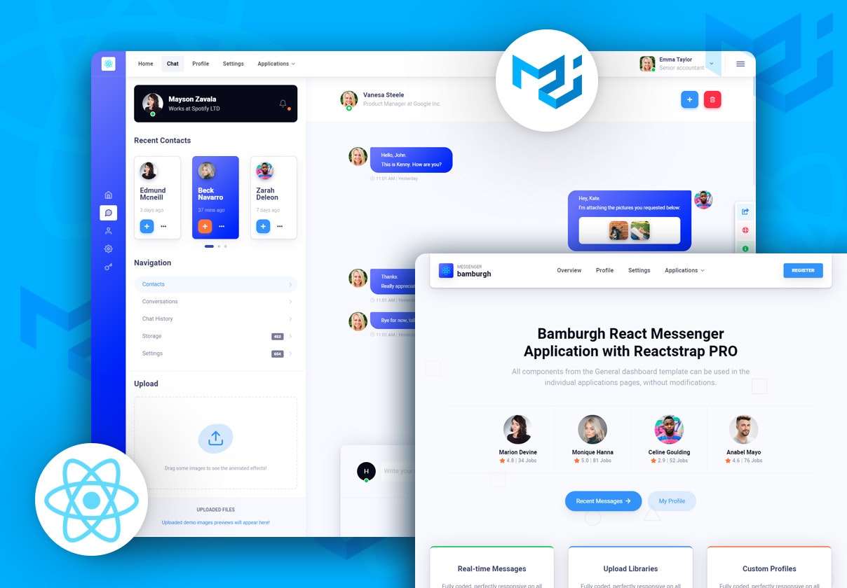 500+ React Material-UI Components Kit gallery image