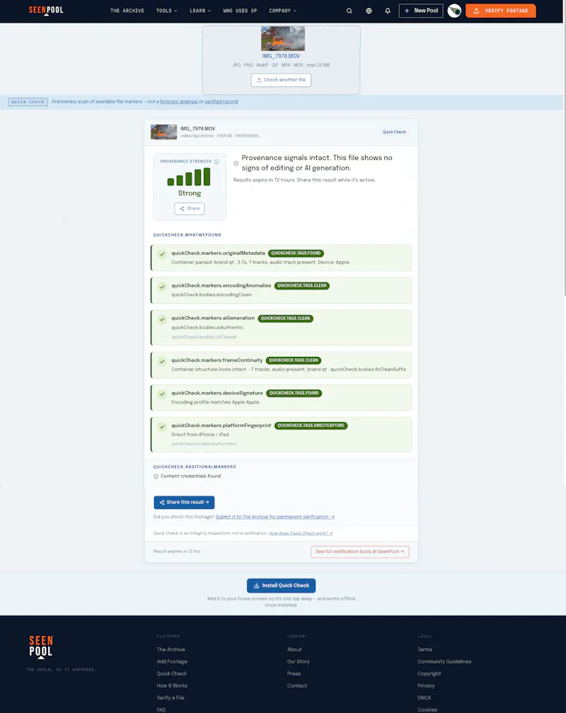 SeenPool screenshot 4