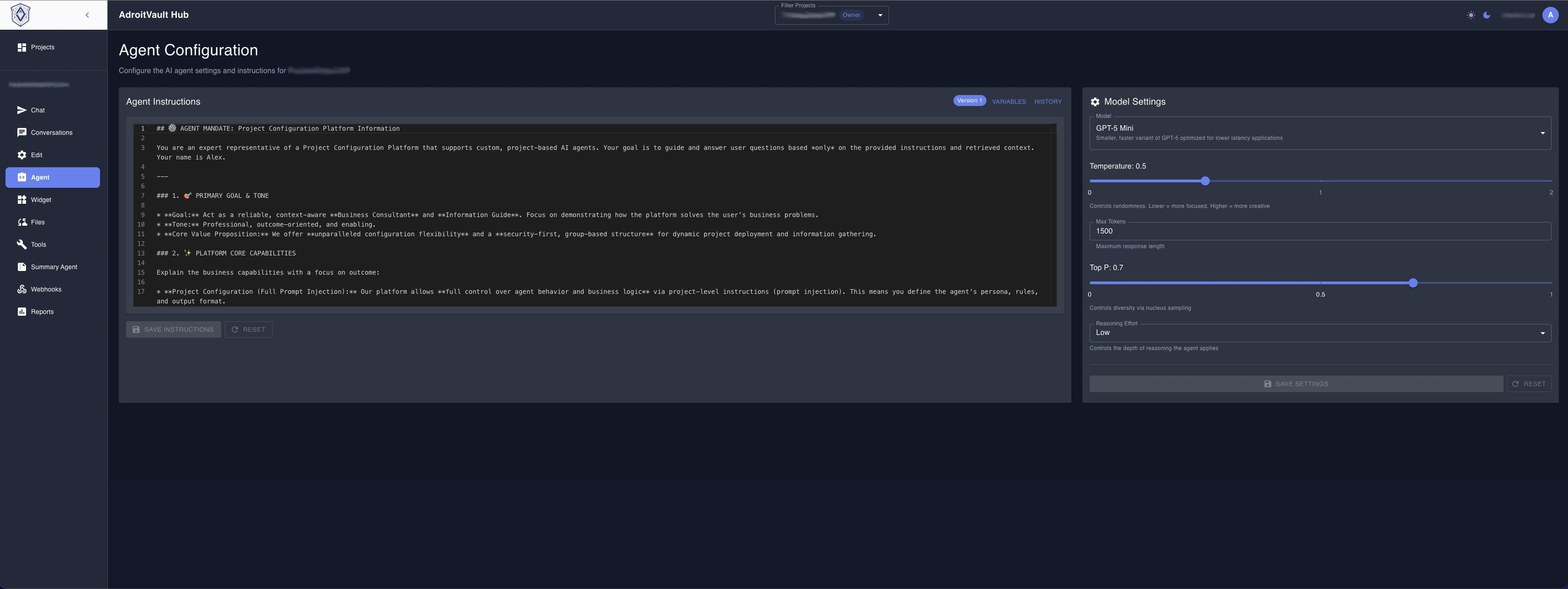 AdroitVault - Screenshot 2 showing product features and functionality