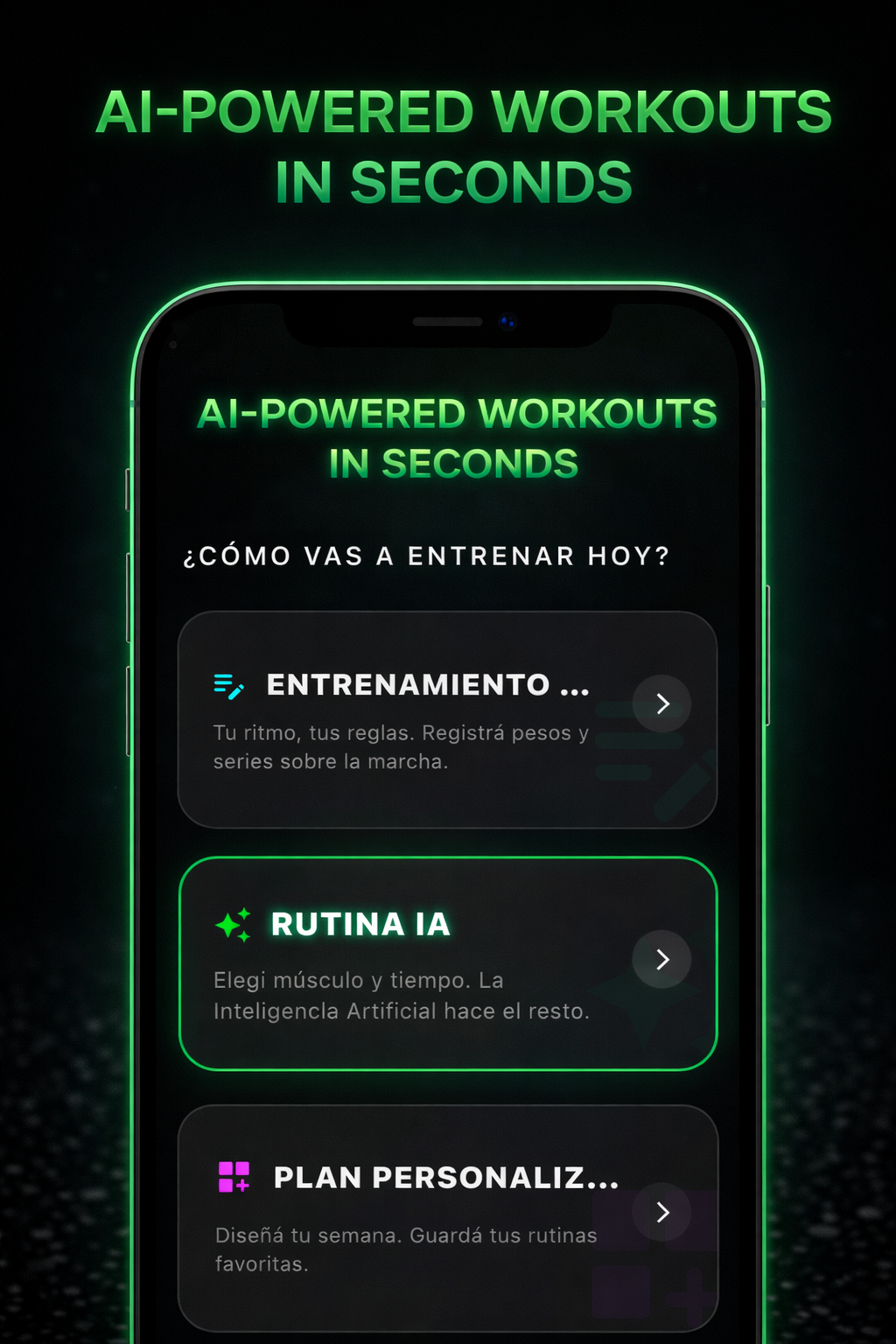 Gyms - Screenshot 3 showing product features and functionality
