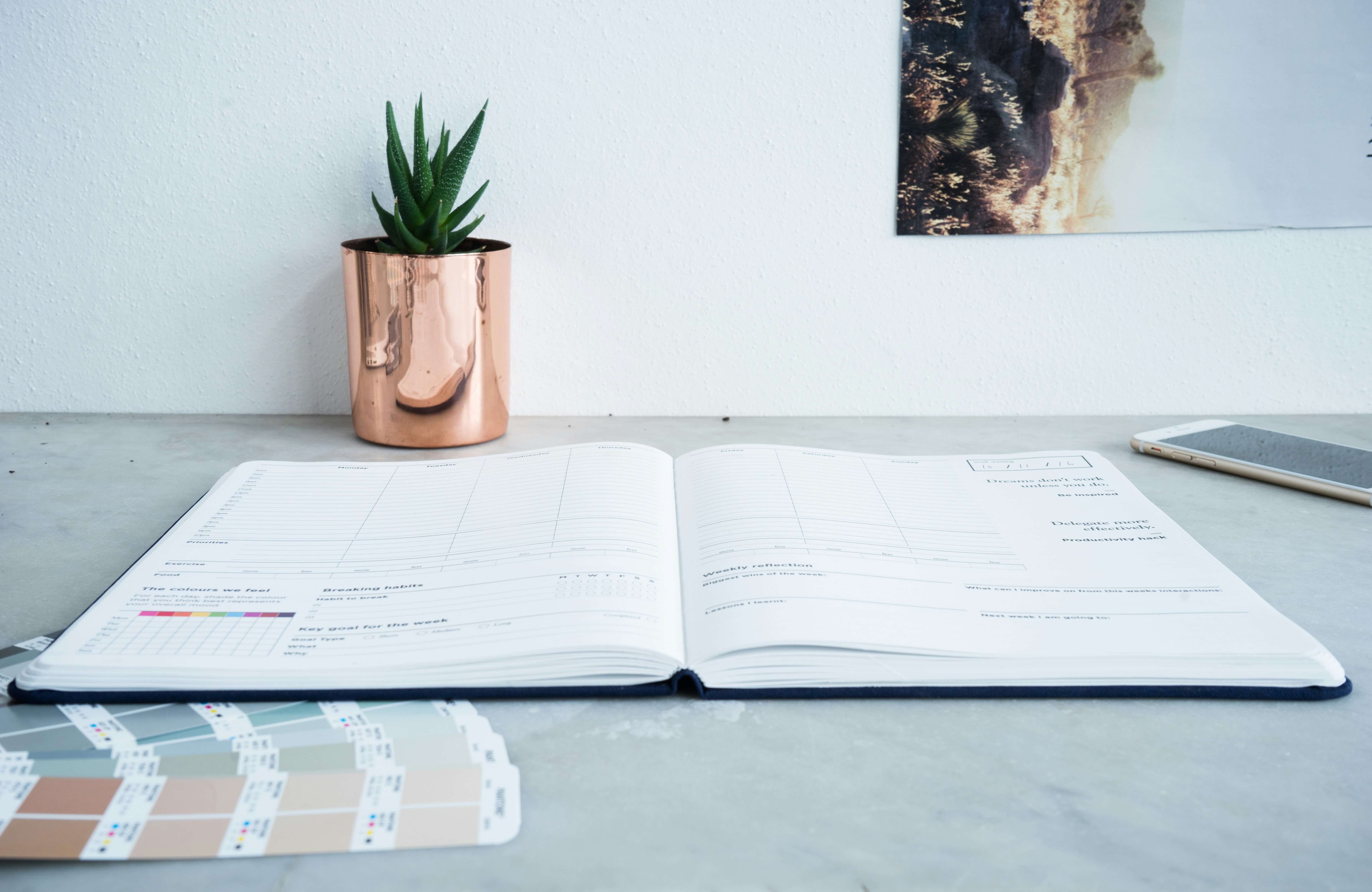 Hustle Stone Paper Planner gallery image