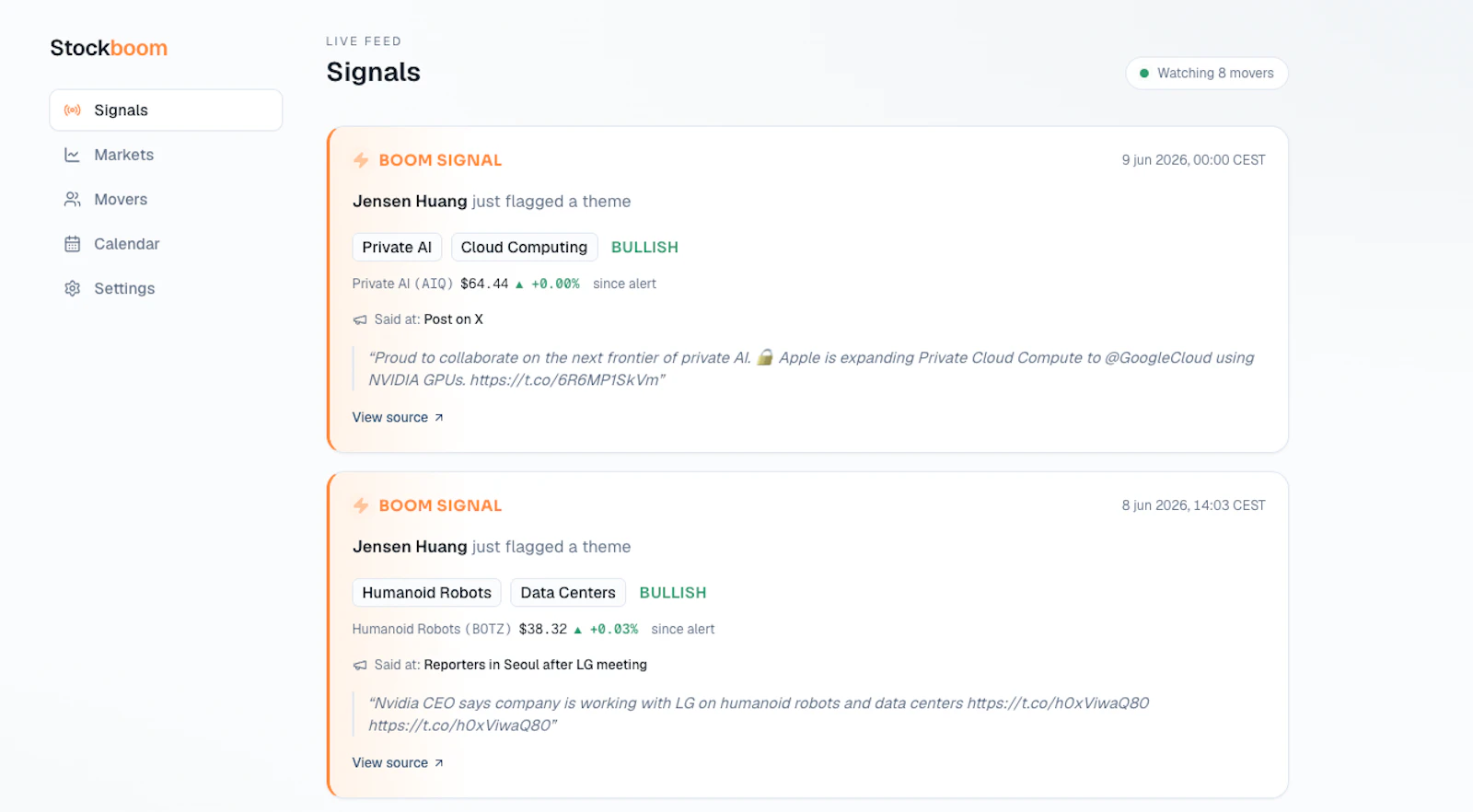 Stockboom screenshot 2