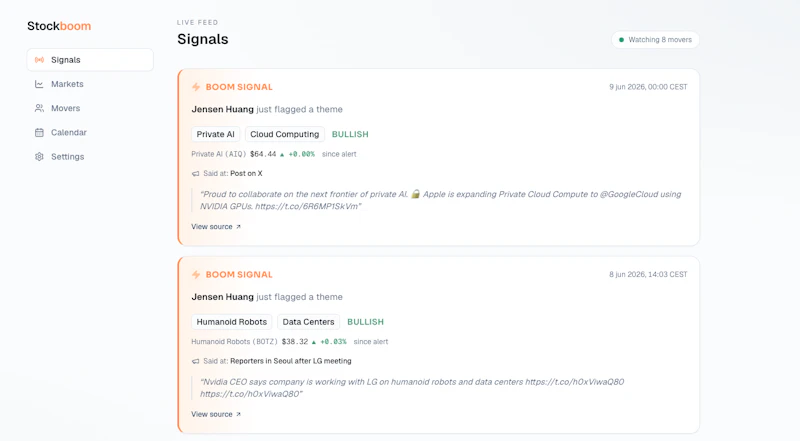 Stockboom screenshot 2