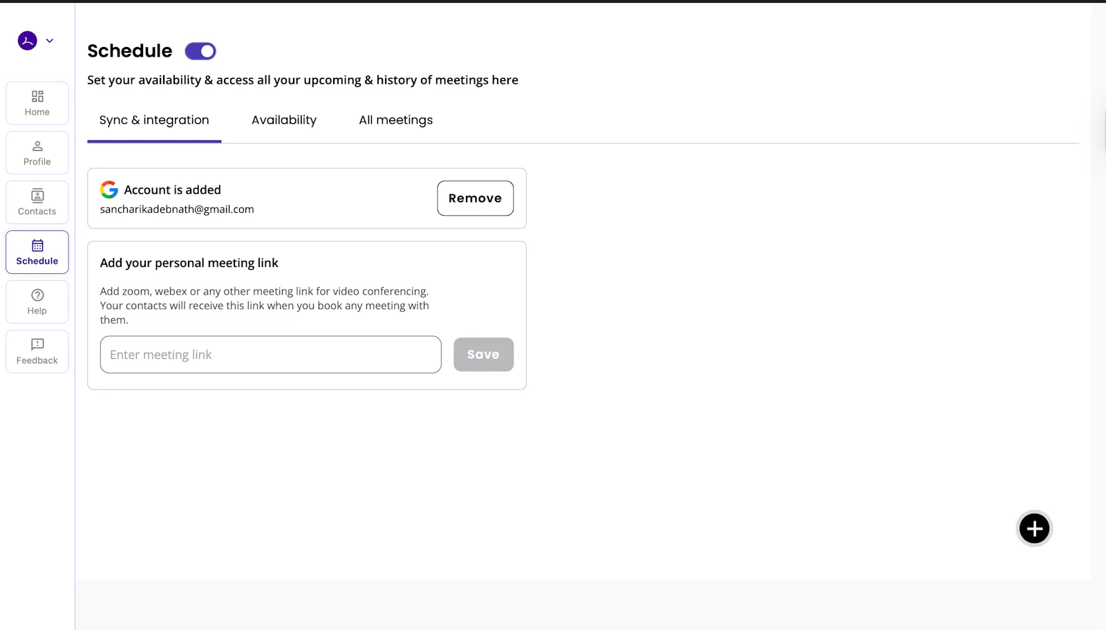 Leapon: Digital Business Card CRM screenshot 4