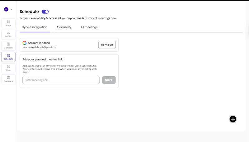 Leapon: Digital Business Card CRM screenshot 4