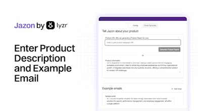 Cold Email generator gallery image