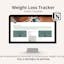 Weight Loss Tracker Notion Template