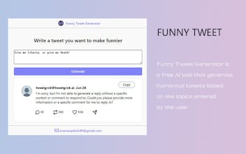 Funny Tweet Generator gallery image