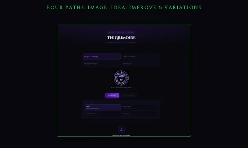 promptnomicon screenshot 4
