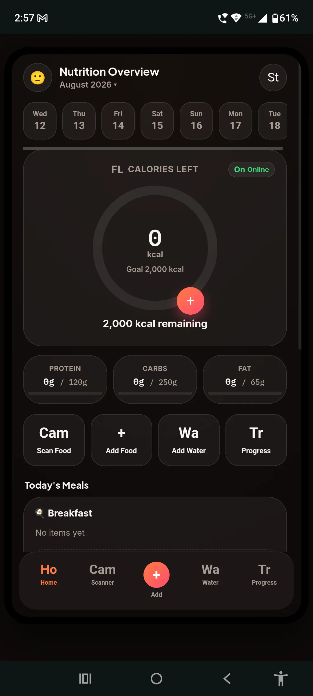 Ai calories tracking  gallery image