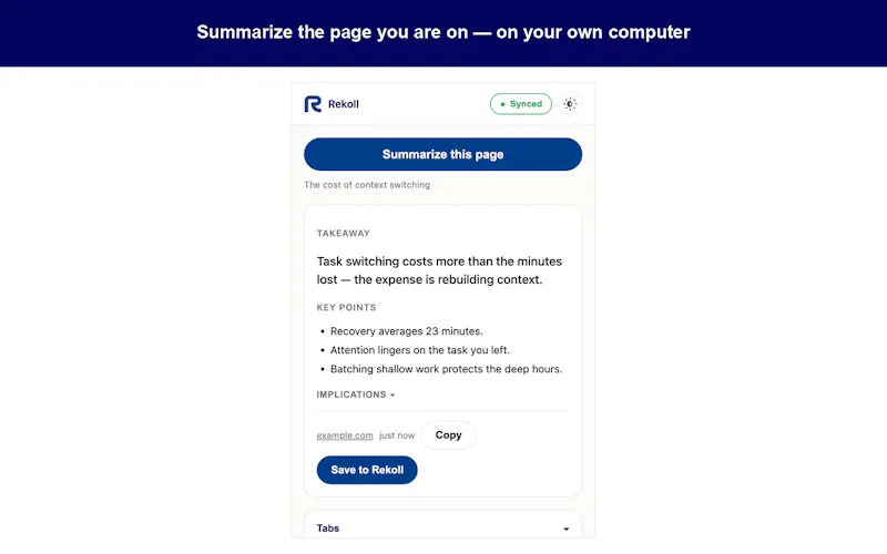 Rekoll — Never Lose Track screenshot 3