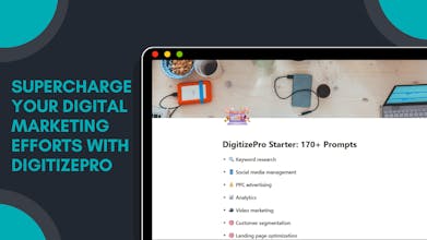 DigitizePro: Digital Marketing Prompts gallery image
